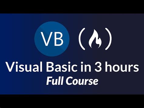 visual basic tutorial|Visual Basic (VB.NET) – Full Course for Beginners .